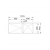 Zlewozmywak Blanco ZEROX 400/550-T-U LEWA Z KOR. INFINO 521 605